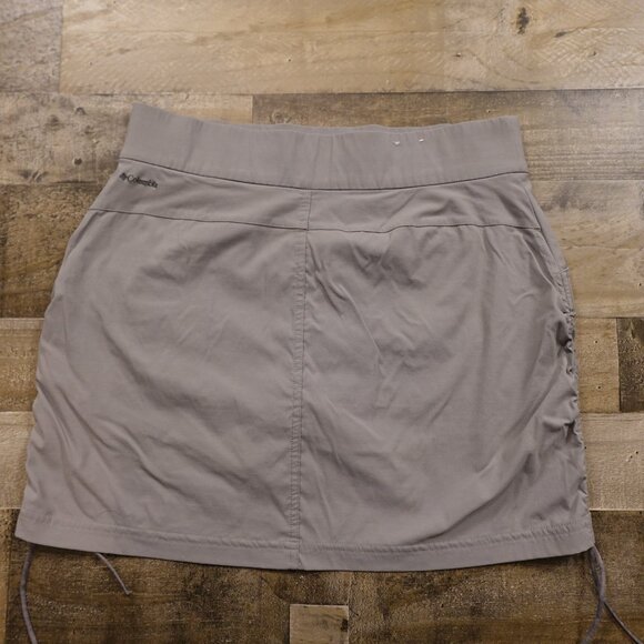 Columbia Active Skort Women’s Large Gray Omni-Shield Water-Resistant Hiking - Picture 4 of 11